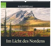 GEO Im Licht des Nordens 2027: Wandkalender 50x45 cm mit 12 nordischen Fotografien, deutschem Kalendarium und Spiralbindung