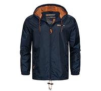 GEO NORWAY BOAT Men - Chaqueta para hombre - Resistente al viento - Chaqueta al aire libre - Chaqueta de manga larga - Chaqueta funcional para hombre (Azul marino, s)