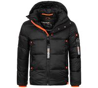 Geo Norway Calix Men - Chaqueta de invierno para hombre con forro cálido - Chaqueta cortavientos de manga larga
