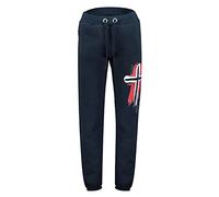 Geo Norway MATUVU MEN - Pantalones de correr para hombres - Pantalones de entrenamiento Entrenamiento deportivo Cómoda cintura elástica - Pantalones de chándal para hombres Algodón Poliéster Bolsillos