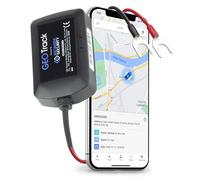 Geo Track Localizador GPS para Coche - Tiempo Real, Auto instalación, rentable, Dispositivo de Seguimiento de Coche económico para Flota, Coche, Furgoneta, Caravana, Motocicleta, Motocicleta