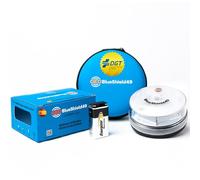 GeoBlueShield49/Garza Luz Emergencia Coche Homologada DGT v16 3.0 y Estuche I Triple Visibilidad y Batería Energizer 9V I Obligatoria en 2026 I Conectividad IoT hasta 2038 I En Colaboración con Garza
