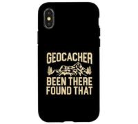 Geocacher ha Estado allí encontró Ese Mapa Leyendo Geocaching Carcasa para iPhone X/XS