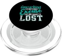 Geocaching Ahora Tengo una Excusa para perderme PopSockets PopGrip para MagSafe
