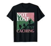 Geocaching Geocache Not Lost Just Caching Camiseta