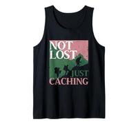 Geocaching Geocache Not Lost Just Caching Camiseta sin Mangas