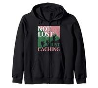 Geocaching Geocache Not Lost Just Caching Sudadera con Capucha