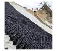 Geocelda Entrada de vehículos con Rejilla de Grava, adoquines permeables, geoceldas Resistentes a la tracción, geomalla de Suelo plástico, Bordes para Control de erosión para entradas(5x7 m)
