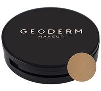 GEODERM Polvos Bronceadores Compactos - Bronzer, Polvo Compacto Bronceador Matificante, Marrón