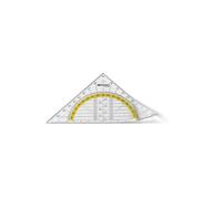 Geodriehoek Westcott 14 cm Flexible en Polybag