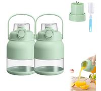 Geoet Electric Juicer, Portable Squeeze and Sip on the Go Juicer, 17 Oz, For Smoothies, Shakes, Food Prep & Frozen Blending (2pcs)