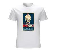 Geoff Robot Balls Craig Ferguson Late Show Funny T Shirt tee Shirts Gift T-Shirt White3XL