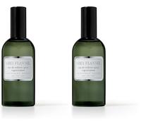 Geoffrey Beene - Grey Flannel, Eau de Toilette, Fragancia en Spray, Amaderada y Oriental, Frasco Vestido en Elegante Franela Gris, Perfume para Hombre - 120 ml (Paquete de 2)