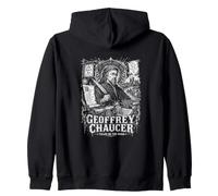 Geoffrey Chaucer Cuentos en el Camino de Niza Canterbury Sudadera con Capucha
