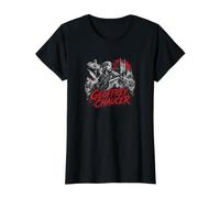 Geoffrey Chaucer, escriba de Cuentos de Canterbury Camiseta gráfica económica, Mujer, Negro, S