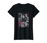Geoffrey Chaucer Legado Medieval del Poeta inglés Camiseta gráfica económica, Mujer, Negro, XS