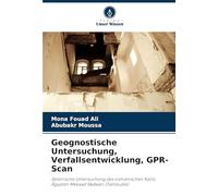 Geognostische Untersuchung, Verfallsentwicklung, GPR-Scan: Seismische Untersuchung des osmanischen Kairo, Ägypten Mekaad Radwan (Fallstudie)