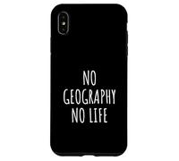 Geografía Amante Hombres Mujeres Niños Cartografía Estudiante Profesor Carcasa para iPhone XS Max