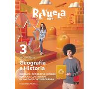 Geografía e Historia. 3 Secundaria. Revuela. Región de Murcia - 9788413928104