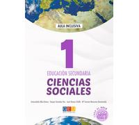 Geografía e historia - Ciencias sociales libro de texto - 1º de la ESO/ Editorial GEU / Adaptación al aprendizaje del alumno/ Incluye fichas de trabajo - 9788416729098