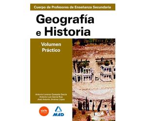 Geografía e Historia, Volumen Práctico, Profesores de Enseñanza secundaria