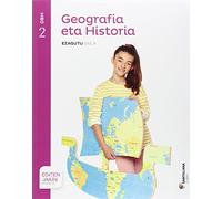 GEOGRAFIA ETA HISTORIA EZAGUTU SAILA 2 DBH EGITEN JAKIN - 9788491084549 (SABER HACER)