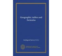 Geographic tables and formulas