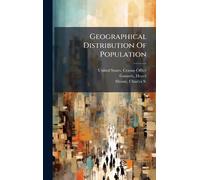 Geographical Distribution Of Population