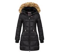 Geographical Norway Abby - Parka con capucha para mujer Negro S