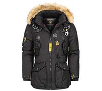 Geographical Norway - Abrigo - para Hombre (Negro, L)
