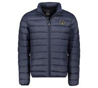 Geographical Norway Amigomap Basic Hombre - Plumífero Fino Ligero y Cálido - Chaqueta Acolchada con Capucha - Chaqueta Aislante Ideal Otoño Invierno Exterior, azul marino, XL