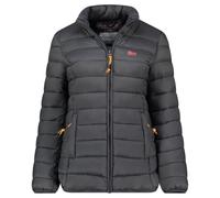 Geographical Norway Atikolorama Lady Basic - Chaqueta a prueba de viento para mujer - Chaqueta de manga larga para mujer - Abrigo lluvioso senderismo temporada primavera verano otoño invierno (gris
