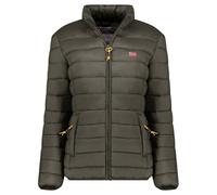 Geographical Norway Atikolorama Lady Basic - Chaqueta a prueba de viento para mujer - Chaqueta de manga larga para mujer - Abrigo lluvioso senderismo temporada primavera verano otoño invierno (Kaki XL