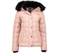 Geographical Norway Badeli Lady - Chaqueta a prueba de viento para mujer, chaqueta de manga larga para mujer, abrigo de lluvia senderismo, temporada de primavera, verano, otoño invierno (rosa rosa),