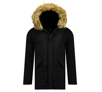 Geographical Norway Bagway Men Parka de Hombre, Noir, S