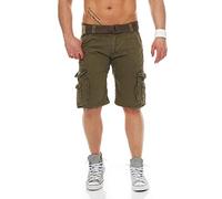 Geographical Norway Bermuda Shorts Parachute Men, Farbe:Mastic;Hosengröße:M