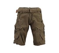 Geographical Norway Bermudas - Pantalones cortos para hombre, caqui, XL