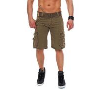 Geographical Norway - Bermudas para hombre caqui L