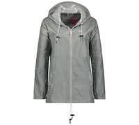Geographical Norway Boat Lady - Chaqueta cortavientos para mujer - Chaqueta de manga larga para mujer - Chaqueta táctica (Gris_claro XL Talla 4)