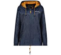 Geographical Norway Boat Lady - Chaqueta cortavientos para mujer - Chaqueta de manga larga para mujer - Chaqueta táctica (Azul_marino S Talla 1)