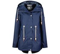 Geographical Norway briato lady Chaqueta Cortavientos Outdoor Mujer, Chaqueta Mujer Manga Larga Repelente al Agua, Chubasquero Senderismo Temporada Primavera Verano Otoño Invierno (Azul Marino XL)