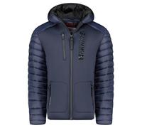 Geographical Norway Briwood Men - Chaqueta Cortavientos Para Hombre - Chaqueta Impermeable De Manga Larga - Ideal Para La Temporada De Senderismo Primavera Verano Otoño Invierno (Marino 3XL)