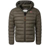 Geographical Norway Chaqueta acolchada de invierno para hombre - Anorak cálido - IMS Production - Chaqueta para exteriores de SKI y Snowboard para invierno/otoño, caqui, 3XL
