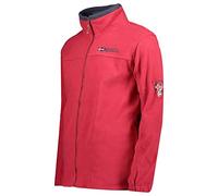 Geographical Norway Chaqueta de entretiempo cálida para hombre de forro polar Tamazonie - Brandiing, rojo, L