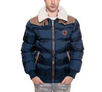 Geographical Norway - Chaqueta de plumas para hombre, talla S, color azul