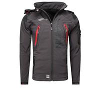 Geographical Norway Chaqueta multifunción con bolsillos exteriores gris hombre