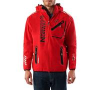 Geographical Norway Chaqueta softshell de los hombres en el exterior Rainman Turbo-Dry Capucha - Negro, M…