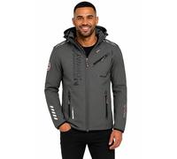 Geographical Norway Chaqueta Softshell Hombre Royaudb Dsitribrands Production Impermeable Cortaviento con Capucha para Exterior Rutas Senderismo Esquí Invierno Otoño Primavera