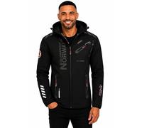 Geographical Norway Chaqueta Softshell Hombre Royaudb Dsitribrands Production Impermeable Cortaviento con Capucha para Exterior Rutas Senderismo Esquí Invierno Otoño Primavera