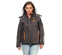 Geographical Norway Chaqueta Softshell para Mujer G-Rose - Gris/Naranja - L/3